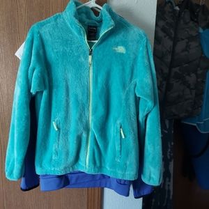 Northface zipped sweatshirt